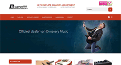 Desktop Screenshot of dimaverymusic.nl